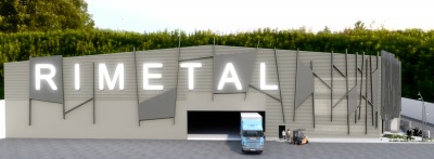 WORKS AT THE RECYCLING PLANT