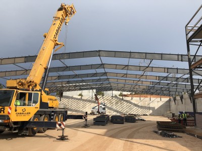 OBRAS EN PLANTA DE RECICLAJE