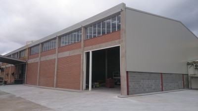 AMPLIACIÓN DE UNA NAVE EN SANT VICENÇ DELS HORTS