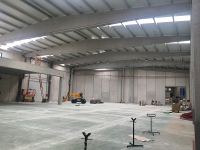 CONSTRUCCIÓN DE UNA NAVE INDUSTRIAL EN SANT BOI DE LLOBREGAT