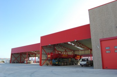 Construcció nau industrial a Barberà del Vallès, Barcelona