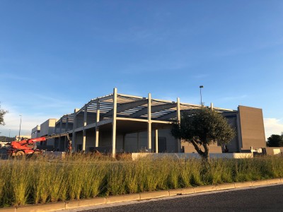 FINALIZADAS LAS OBRAS DE CONSTRUCCIÓN DE UN LABORATORIO INDUSTRIAL DE 4.500m2 LA BISBAL DEL PENEDÈS
