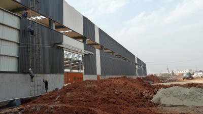 Construcción planta industrial completa de fundición (Infun cast co, ltd)