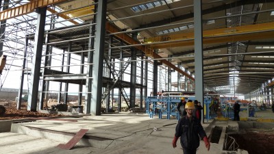 Construcció planta industrial complerta de foneria (Infun cast co, ltd)