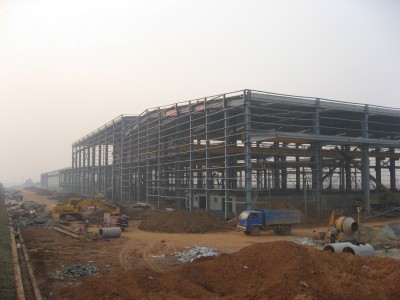 Construcción planta industrial completa de fundición (Infun cast co, ltd)