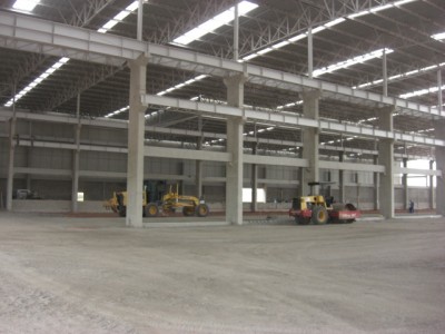 Construcción planta industrial (Aguilar y Salas S.A)